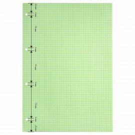 Сменный блок к тетради на кольцах БОЛЬШОЙ ФОРМАТ А4, 120 л., BRAUBERG, (4 цвета по 30 листов), 404519