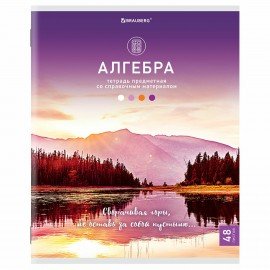 Тетради предметные, КОМПЛЕКТ 12 ПРЕДМЕТОВ, 48 л., обложка картон, BRAUBERG, "КЛАССИКА NATURE", 404605