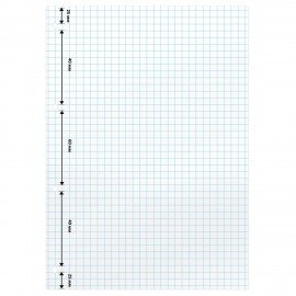 Сменный блок для тетради на кольцах А5, 160 л., BRAUBERG, "Белый", 404613