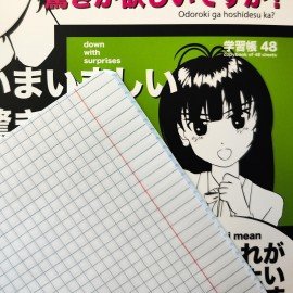 Тетрадь А5 48 л. АЛЬТ, скоба, клетка, матовая ламинация, "MANGA ANIME" (5 видов), 7-48-1241