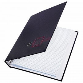 Тетрадь на кольцах А5 165х215 мм, 120 листов, твердый картон, клетка, BRAUBERG, "Dark", 404709