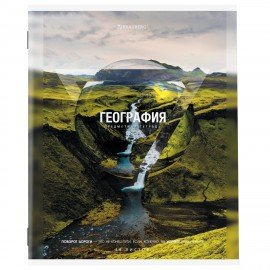 Тетради предметные, КОМПЛЕКТ 10 ПРЕДМЕТОВ, 48 л., обложка картон, BRAUBERG, "ПРИРОДА", 404839