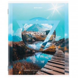 Тетради предметные, КОМПЛЕКТ 10 ПРЕДМЕТОВ, 48 л., обложка картон, BRAUBERG, "ПРИРОДА", 404839