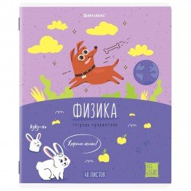 Тетради предметные, КОМПЛЕКТ 12 ПРЕДМЕТОВ, 48 л., TWIN-лак, BRAUBERG, "DOG БОБИК", 404840