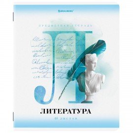 Тетради предметные, КОМПЛЕКТ 12 ПРЕДМЕТОВ, 48 л., матовая ламинация, лак, BRAUBERG, "CALM", 404844