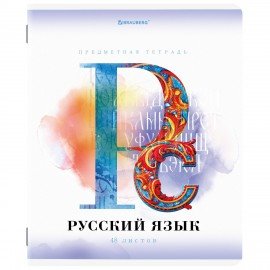 Тетради предметные, КОМПЛЕКТ 12 ПРЕДМЕТОВ, 48 л., матовая ламинация, лак, BRAUBERG, "CALM", 404844