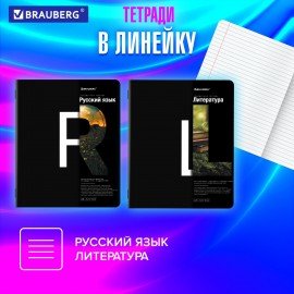 Тетради предметные, КОМПЛЕКТ 12 ПРЕДМЕТОВ, 48 л., матовая ламинация, BRAUBERG, "INTELLIGENCE", 404845