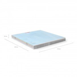 Тетрадь обложка пластик, 12 л. клетка, Erich Krause, CoverPro (микс в спайке), 56338