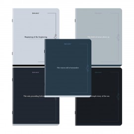 Тетради ДЭК А5 48 л. КОМПЛЕКТ 5 шт. BRAUBERG скоба, клетка, SoftTouch, "Vintage", 404909