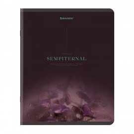 Тетради ДЭК А5 48 л. КОМПЛЕКТ 5 шт. BRAUBERG скоба, клетка, SoftTouch, "Peaceful", 404926