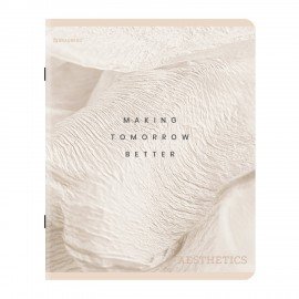 Тетради ДЭК А5 48 л. КОМПЛЕКТ 5 шт. BRAUBERG скоба, клетка, SoftTouch, "Пастельная", 404948