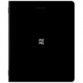 Тетради ДЭК А5 48 л. КОМПЛЕКТ 5 шт. BRAUBERG, скоба, клетка, SoftTouch, "GLOOM", 404964