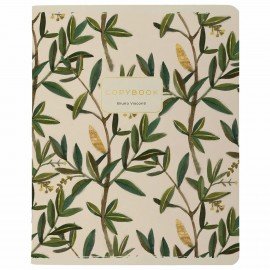 Тетрадь А5 48 л. BRUNO VISCONTI скоба, клетка, Soft Touch, фольга, "BLOOM FLOWERS" (5 видов), 7-48-1277