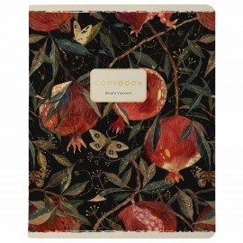 Тетрадь А5 48 л. BRUNO VISCONTI скоба, клетка, Soft Touch, фольга, "BLOOM FLOWERS" (5 видов), 7-48-1277