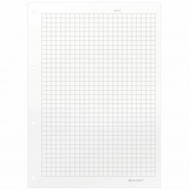 Сменный блок для тетради на кольцах EXTRA ПЛОТНЫЙ 100 г/м2 в клетку А5 60л. BRAUBERG, 405017