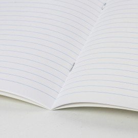 Тетрадь обложка пластик (прозрачный) 18л. линия, BRAUBERG Smart Cover, ЗЕЛЕНАЯ, 405029