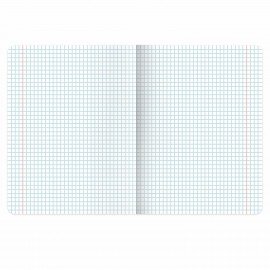 Тетрадь обложка пластик (прозрачный) 24л. клетка, BRAUBERG Smart Cover, ЗЕЛЕНАЯ, 405034