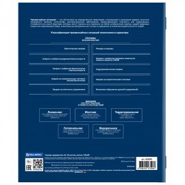 Тетрадь предметная КОЛОР 36л, обложка мелованная бумага, ОБиЗР, клетка, BRAUBERG, 405081