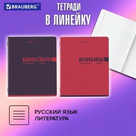 Тетради предметные, КОМПЛЕКТ 12 ПРЕДМЕТОВ, 48л, обложка картон, BRAUBERG, VIBE, 405163