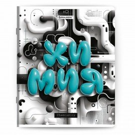 Тетради предметные, КОМПЛЕКТ 12 ПРЕДМЕТОВ, 48л, глянцевый УФ-лак, BRAUBERG, 3D LETTERS, 405169