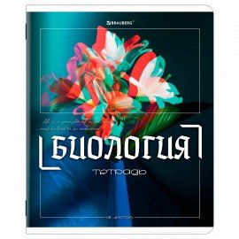 Тетради предметные, КОМПЛЕКТ 12 ПРЕДМЕТОВ, 48л, глянцевый УФ-лак, BRAUBERG, GLITCH, 405170