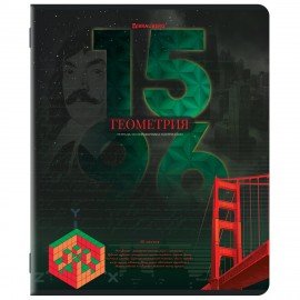 Тетради предметные, КОМПЛЕКТ 12 ПРЕДМЕТОВ, 48л, TWIN лак, BRAUBERG, ДАТЫ, 405173