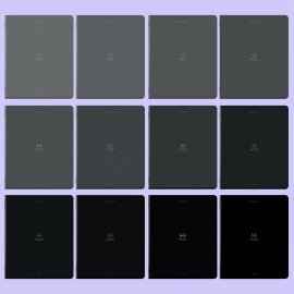 Тетради предметные, КОМПЛЕКТ 12 ПРЕДМЕТОВ, 48л, SoftTouch, BRAUBERG, РИТМ, 405181