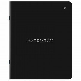 Тетради предметные, КОМПЛЕКТ 5 ПРЕДМЕТОВ, 48л, матовая ламинация, BRAUBERG, MINIMAL, 405185