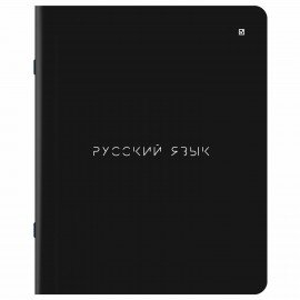 Тетради предметные, КОМПЛЕКТ 5 ПРЕДМЕТОВ, 48л, матовая ламинация, BRAUBERG, MINIMAL, 405185