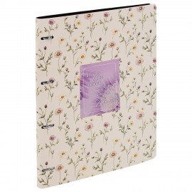 Тетрадь на кольцах БОЛЬШАЯ А4 240х310 120л, под кожу, BRAUBERG VISTA, Vintage, 405204