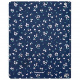 Тетрадь на кольцах А5 180х220, 120л, под кожу, BRAUBERG VISTA, Минимализм, 405206