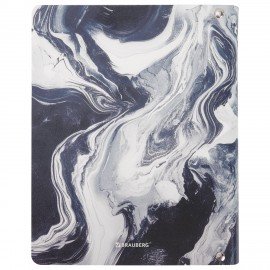 Тетрадь на кольцах А5 180х220, 120л, под кожу, BRAUBERG VISTA, Пернатые, 405207