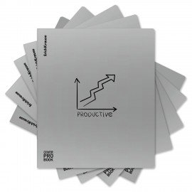 Тетрадь обложка пластик, А5, 48 л., скоба, клетка, ERICH KRAUSE, "Life Style" (микс в спайке), 61953