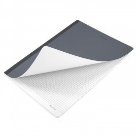 Тетрадь А4 96л. BRAUBERG на сшивке с корешком, клетка, обложка картон, Ритм, 405284