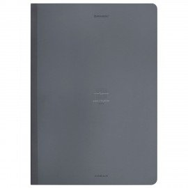 Тетрадь А4 96л. BRAUBERG на сшивке с корешком, клетка, обложка картон, Ритм, 405284