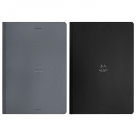 Тетрадь А4 96л. BRAUBERG на сшивке с корешком, клетка, обложка картон, Ритм, 405284