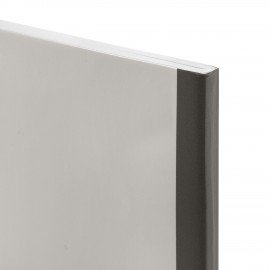 Тетрадь А5 96л. BRAUBERG на сшивке с корешком, клетка, обложка картон, Minimal, 405287