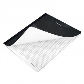 Тетрадь А5 96л. BRAUBERG на сшивке с корешком, клетка, обложка картон, Simplicity, 405288