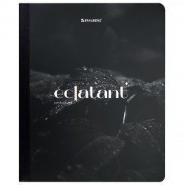 Тетрадь А5 96л. BRAUBERG на сшивке с корешком, клетка, обложка картон, Simplicity, 405288