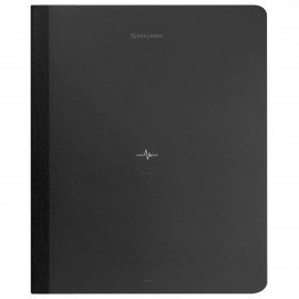 Тетрадь А5 96л. BRAUBERG на сшивке с корешком, клетка, обложка картон, Ритм, 405289