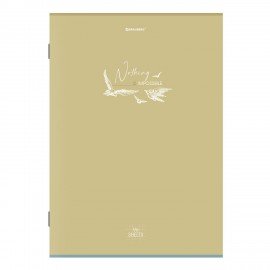 Тетрадь А4, 96 л., BRAUBERG, скоба, клетка, глянцевый лак, "Pastel", (микс в спайке), 405323