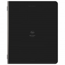 Тетрадь А5, 48 л., BRAUBERG, скоба, клетка, SoftTouch, Ритм, (микс в спайке), 405331