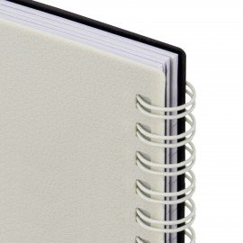 Тетрадь обложка пластик, А4 80л. гребень, 4 съемных разделителя, клетка, BRAUBERG, бежевый, 405362