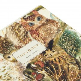 Тетрадь А5 48л. BRUNO VISCONTI скоба, клетка, Soft Touch, фольга, FAUNA (5 видов), 7-, 7-48-1365