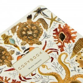 Тетрадь А5 48л. BRUNO VISCONTI скоба, клетка, Soft Touch, фольга, FAUNA (5 видов), 7-, 7-48-1365