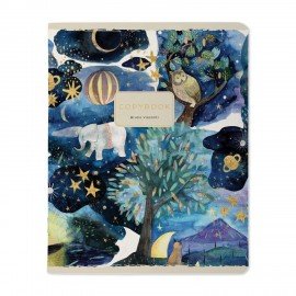 Тетрадь А5 48л. BRUNO VISCONTI скоба, клетка, Soft Touch, фольга, FAUNA (5 видов), 7-, 7-48-1365