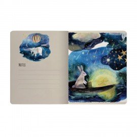 Тетрадь А5 48л. BRUNO VISCONTI скоба, клетка, Soft Touch, фольга, FAUNA (5 видов), 7-, 7-48-1365