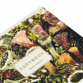 Тетрадь А5 48л. BRUNO VISCONTI скоба, клетка, Soft Touch, фольга, FLORA (5 видов), 7-, 7-48-1343