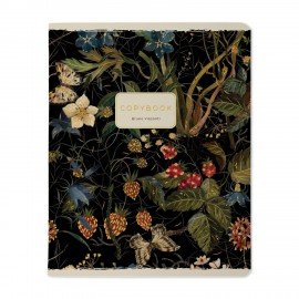 Тетрадь А5 48л. BRUNO VISCONTI скоба, клетка, Soft Touch, фольга, FLORA (5 видов), 7-, 7-48-1343