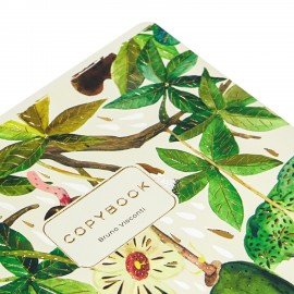 Тетрадь А5 48л. BRUNO VISCONTI скоба, клетка, Soft Touch, фольга, FLORA (5 видов), 7-, 7-48-1343